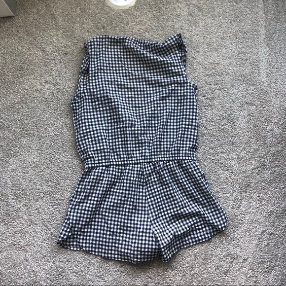 J.Crew Gingham Romper NWOT - Picture 5 of 5